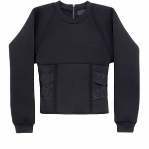 Alexander Wang X H&M black long sleeve sweater.